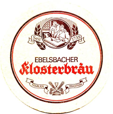 ebelsbach has-by kloster rund 1a (215-seit 1735-schwarzrot)
